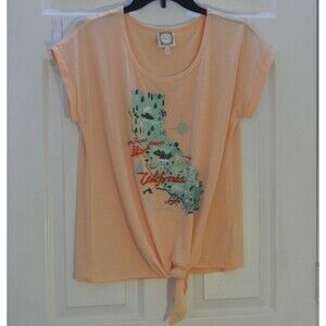 Truself California Tee San Fran LA San Diego Sz M NWOT